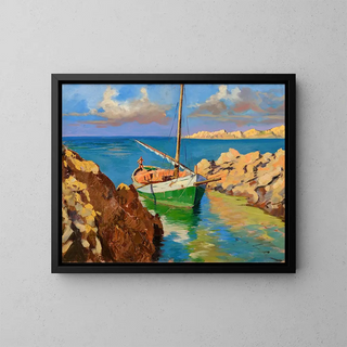 Llewelyn Lloyd - The Return of the Fishing Boat.webp