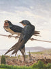 Chimney Swallow Painting - Léon-Paul Robert — artwork view