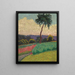 Paisaje en Provenza - Lo Gausson — cuadro enmarcado en la pared