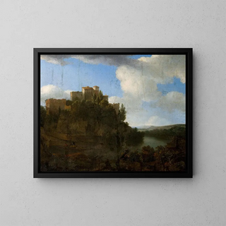 Lodewijck van Ludick - Castle in landscape.webp