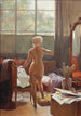 The artist's model - Léon Auguste César Hodebert — artwork view