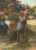 Faneuse o Cosecha - Léon Augustin Lhermitte — vista de la obra