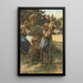 Faneuse o Cosecha - Léon Augustin Lhermitte — cuadro enmarcado en la pared