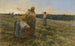 Glaneuses le soir - Léon Augustin Lhermitte — vista de la obra