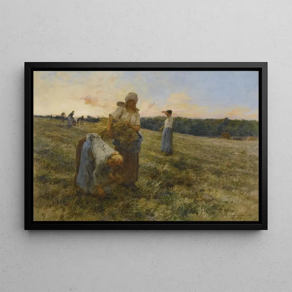 Lon Augustin Lhermitte - Glaneuses le soir.webp