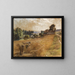 La Fenaison - Léon Augustin Lhermitte — cuadro enmarcado en la pared