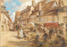 El mercado en el viejo Bourges - Léon Augustin Lhermitte — vista de la obra