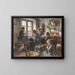 Les couturières - Léon Augustin Lhermitte — framed artwork on a wall