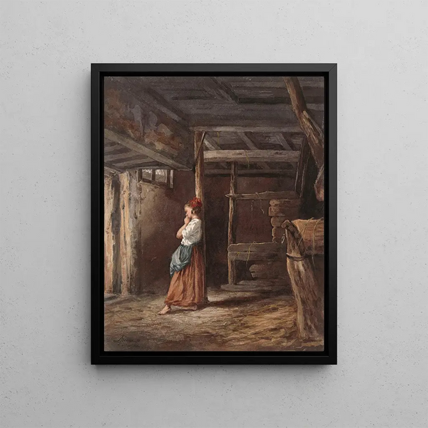Lon Becker - Waiting in a Stable.webp