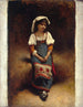 Mujer Italiana - Léon Bonnat — vista de la obra