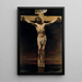 El Cristo en la cruz - Léon Bonnat — cuadro enmarcado en la pared
