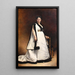 Madame Pasca - Léon Bonnat — cuadro enmarcado en la pared