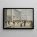 Les Halles, Paris - Léon Lemaitre — framed artwork on a wall