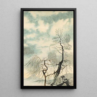 Lon Spilliaert - Arbres hivernaux.webp