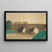 Pont - Léon Spilliaert — cuadro enmarcado en la pared
