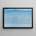 Chalutier sur la mer - Léon Spilliaert — cuadro enmarcado en la pared