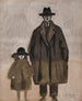 Léon Spilliaert and Madeleine walking in Ostend - Léon Spilliaert — artwork view