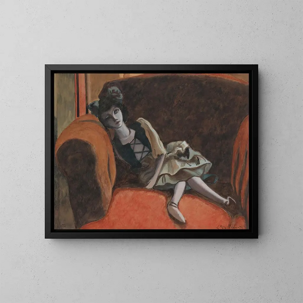 Pop - Léon Spilliaert — cuadro enmarcado en la pared