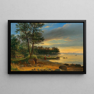 Longin Christianowitsch Fricke - On the Baltic Coast.webp