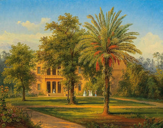 Longin Christianowitsch Fricke - Rome A View of Villa Torlonia.webp