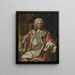 Samuel Kerhielm de Margretelund, fallecido en 1684-1768 - Lorens Pasch el Viejo — cuadro enmarcado en la pared