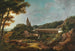 North-East View of the Ruins of Weitenegg Castle near the Danube - Lorenz Adolf Schönberger — artwork view