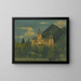 Castillo de Fischhorn cerca de Zell am See - Lorenz Duregger — cuadro enmarcado en la pared