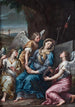 La Virgen en duelo en la tumba - Lorenzo Gramiccia — vista de la obra