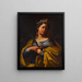 Santa Catalina de Alejandría - Lorenzo Pasinelli — cuadro enmarcado en la pared