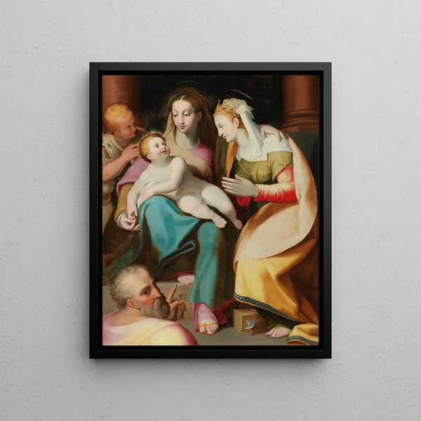 Lorenzo Sabatini - The Mystical Marriage Of Saint Catherine.webp