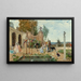 At Villa Borghese - Lorenzo Valles — framed artwork on a wall