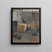 Interior del estudio - Lotten Rönquist — cuadro enmarcado en la pared