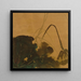 Lotus - Shibata Zeshin — cuadro enmarcado en la pared