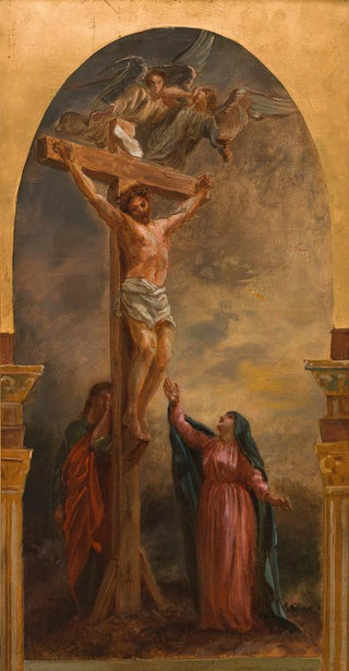 LouisAntoineLon Riesener - Le Christ portant sa Croix.webp