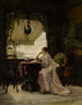 Sueño en un interior chino - Louis-Auguste-Georges Loustaunau — vista de la obra