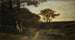 Los grandes bosques de Fenioux, Saintonge - Louis-Auguste Auguin — vista de la obra