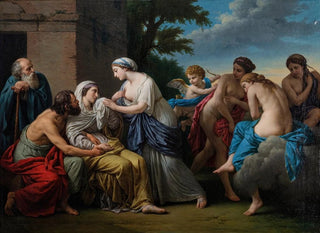 LouisJeanFranois Lagrene - LAmiti consolant la Vieillesse de la perte de la beaut et du dpart des plaisirs.webp