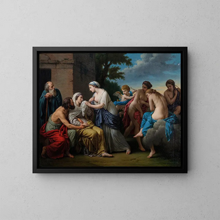 LouisJeanFranois Lagrene - LAmiti consolant la Vieillesse de la perte de la beaut et du dpart des plaisirs.webp