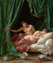 Mars and Venus, allegory of peace - Louis-Jean-François Lagrenée — artwork view