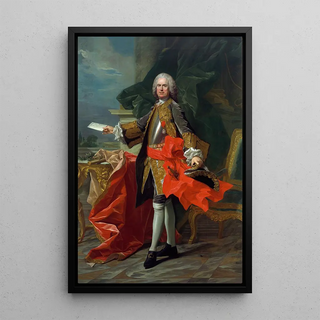 LouisMichel Van Loo - Portrait of Richard Wall 16941778 Spanish Ambassador to Britain.webp