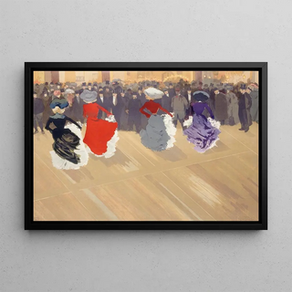 Louis AbelTruchet - Le quadrille au MoulinRouge 1902.webp