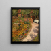 Pergola, jardín florido - Louis Abel - Truchet — cuadro enmarcado en la pared