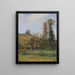 Apple Blossom - Louis Aimé Japy — framed artwork on a wall