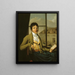 Retrato de Jean-Antoine Chaptal 1756-1832 químico y hombre político - Louis André Gabriel Bouchet — cuadro enmarcado en la pared