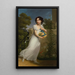 Retrato de Lucie Isabey Madame Collon - Louis André Gabriel Bouchet — cuadro enmarcado en la pared