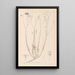 Herbier de la flore française Pl0015 - Louis Antoine Cusin — framed artwork on a wall