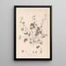 Herbier de la flore française Pl0072 - Louis Antoine Cusin — framed artwork on a wall