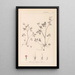 Herbier de la flore française Pl0079 - Louis Antoine Cusin — cuadro enmarcado en la pared