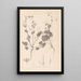 Herbier de la flore française Pl0084 - Louis Antoine Cusin — framed artwork on a wall