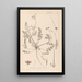 Herbier de la flore française Pl0087 - Louis Antoine Cusin — cuadro enmarcado en la pared